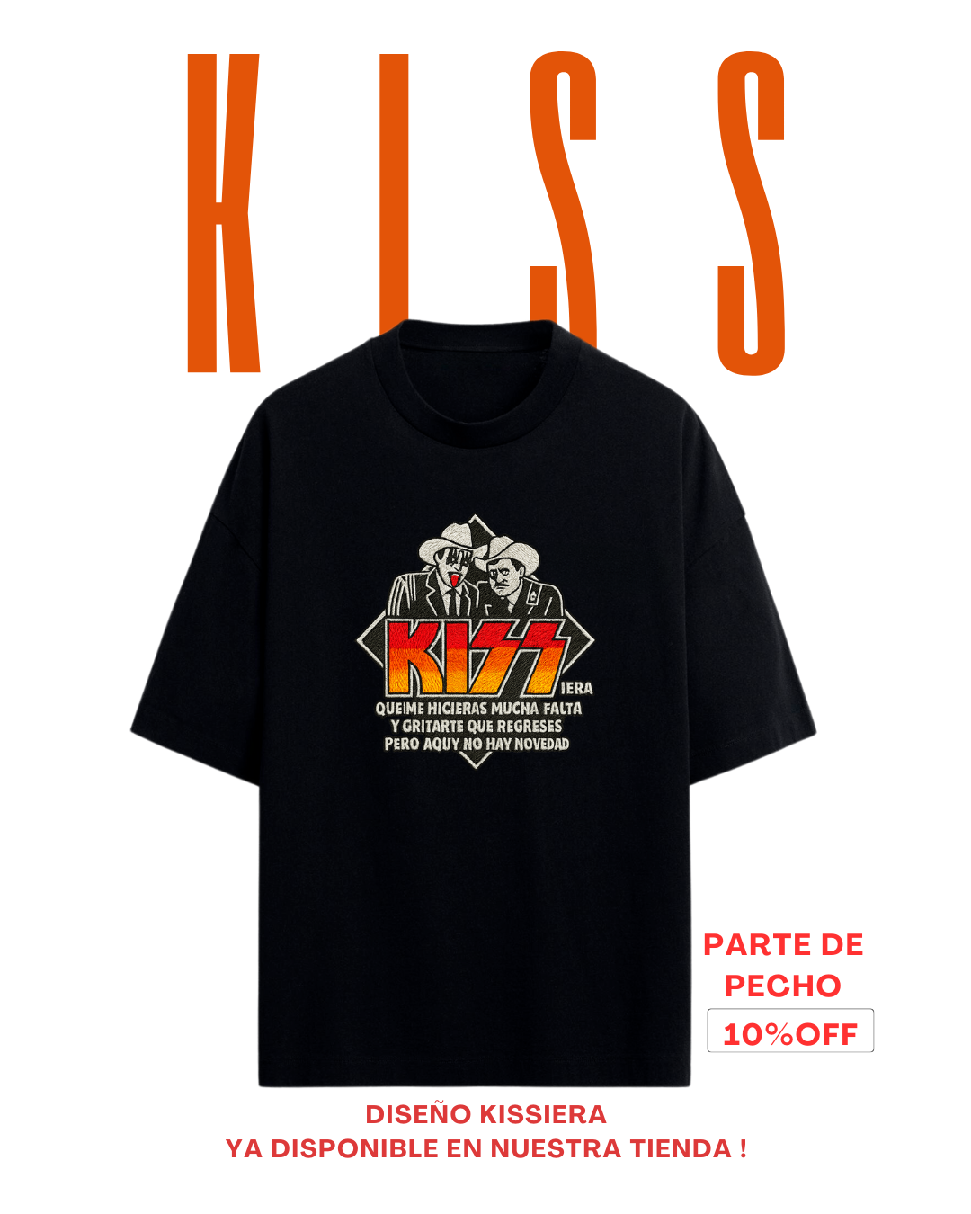Playera KISSiera