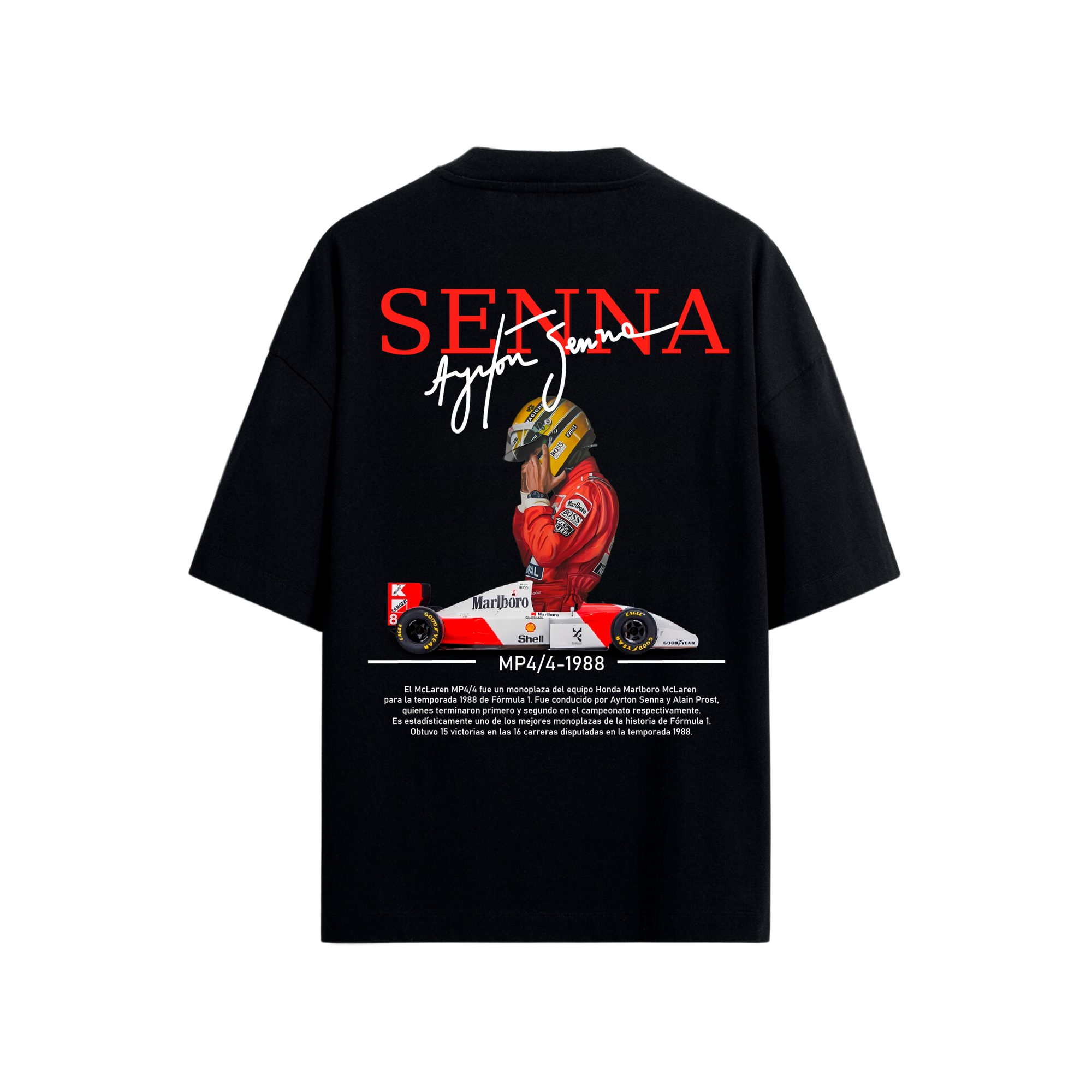 Playera Ayrton Senna