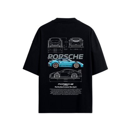 Playera Porsche GT3 RS azul